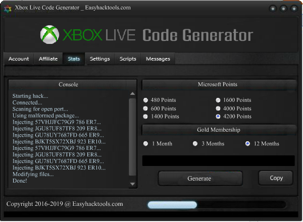 Xbox live account hack tool
